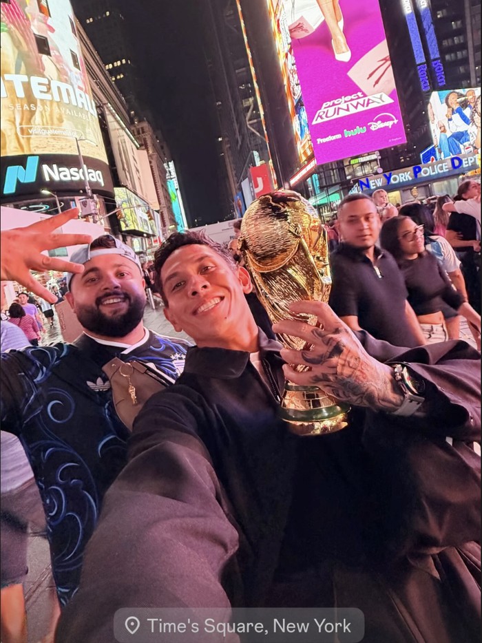 Selebritas rayakan kemenangan Spanyol di Piala Dunia 2026.