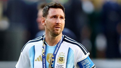 Tangis Messi Usai Argentina Gagal Pertahankan Gelar Juara Dunia