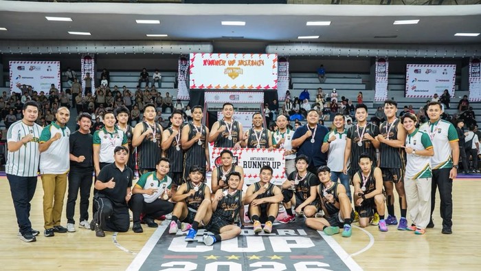 Tim Basket Polda Jatim Runner-up Kapolri Cup 2026