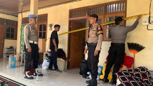 TKP penemuan jenazah di Jalan Danau Tempe, Denpasar, Minggu (19/7/2026) (Dok. Polsek Denpasar Selatan)