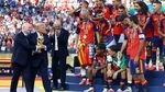 Trump Dicemooh saat Serahkan Trofi Piala Dunia