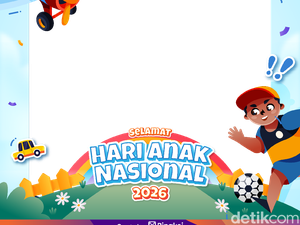 10 Twibbon Hari Anak Nasional 2026 Gratis, Cocok Dipakai di Medsos