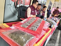 Polisi Bongkar Peredaran Ganja Frozen Food di Cianjur