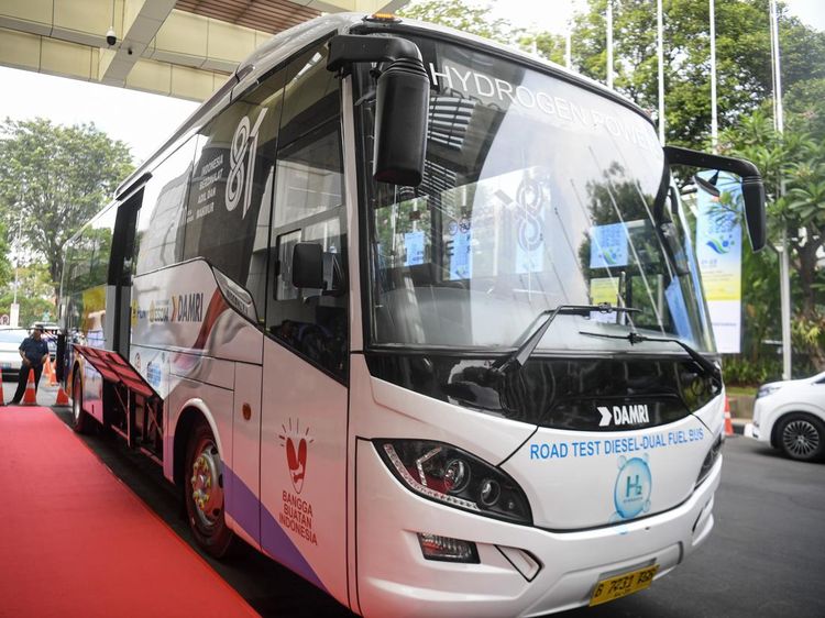 RI Garap Bus Hidrogen-Diesel untuk Transportasi Rendah Emisi
