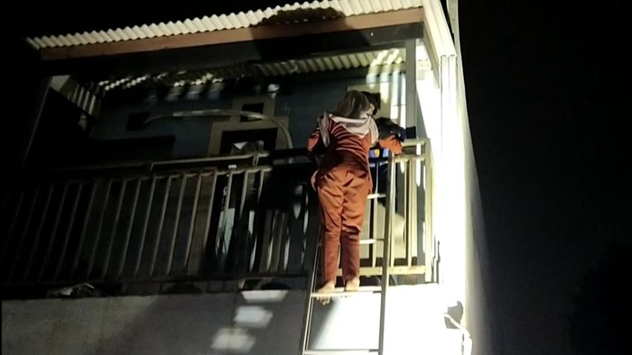 Wanita dikunci orang tak dikenal dalam daycare di Ciputat.