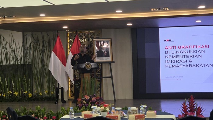 Direktur Gratifikasi dan Pelayanan Publik KPK, Arif Waluyo (Taufiq/detikcom)