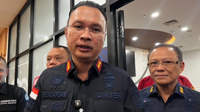Dirjen Imigrasi Hendarsam Marantoko (Ondang/detikcom)