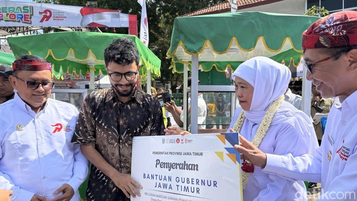 Gubernur Khofifah di Pamekasan