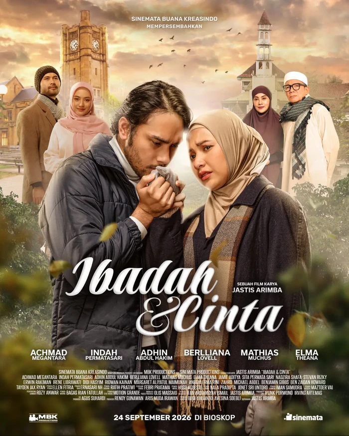 Indah Permatasari kembali beraksi di film Ibadah dan Cinta sebagai Santun, anak Kiai yang berani melawan jodoh demi cinta. Saksikan konflik emosionalnya!