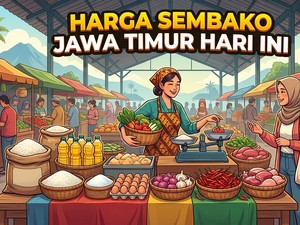 Harga Sembako Jatim Hari Ini: Minyak Goreng, Elpiji hingga Cabai Naik