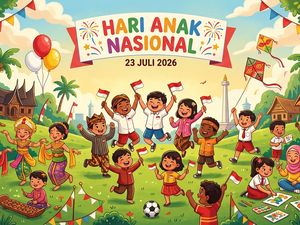 Hari Anak Nasional 2026: Tema, Logo, Makna, Sejarah, dan Link Download Resmi