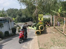 Ikhtiar Warga Rancabentang Lindungi Pemotor dari Kecelakaan