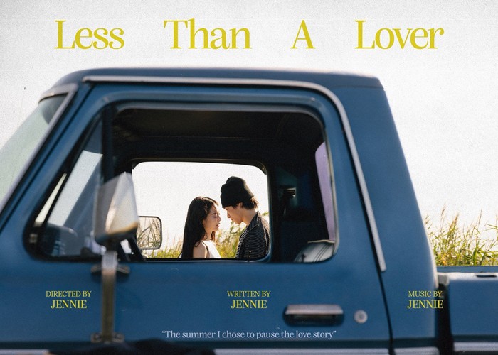 Teaser foto single Less Than A Lover Jennie BLACKPINK.
