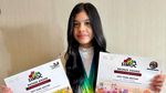 Keren! Putri Vino G Bastian Raih 2 Medali Kompetisi Matematika di Singapura