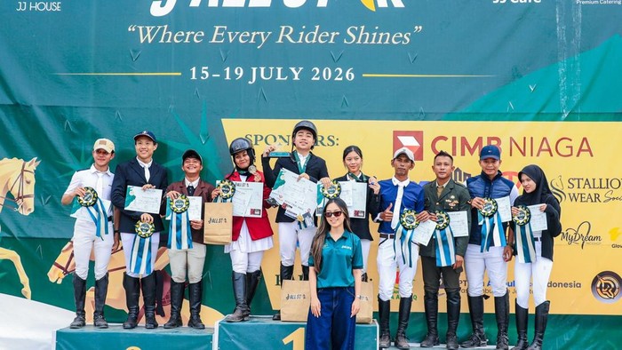 Sekolah  berkuda, JJ Riding School, baru saja menuntaskan event JJ All Star 2026. Ini jadi gladi bersih mereka menuju event Kejurnas Equestrian 2026.