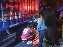 Pemotor Tewas Terseret Truk Boks di Simpang Bendogantungan Klaten