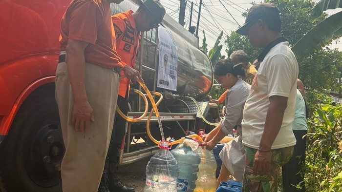 Kekeringan melanda 6 RT di Desa Jonggol, Kecamatan Jonggol, Bogor, Jawa Barat (Dok istimewa).