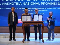 BNNP Jateng Gandeng 1.134 Mahasiswa UPGRIS Jadi Agen Antinarkoba
