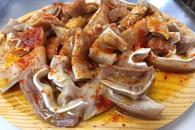 Makanan ekstrem khas Spanyol Makanan ekstrem khas Spanyol.
