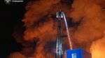 Mal di Ukraina Terbakar Kena Sasaran Drone Rusia