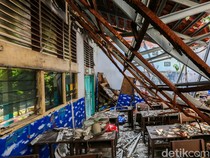 Miris! Atap SDN Kebayoran Lama Selatan 09 Ambruk, Siswa Terpaksa Pindah Sekolah Sementara