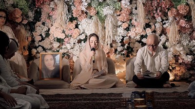 Nathalie Holscher Gelar Pengajian Jelang Menikah dengan Aripat