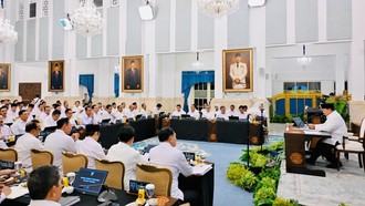 Prabowo-Gibran Tak Bersebelahan di Sidang Kabinet, Istana: Kebutuhan Teknis