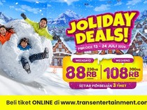 Rasakan Sensasi Main Salju di Trans Studio Bintaro Cuma Rp 80 Ribuan!