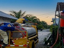 Sumur Warga Mengering, PUPR Kobar Salurkan Air Bersih