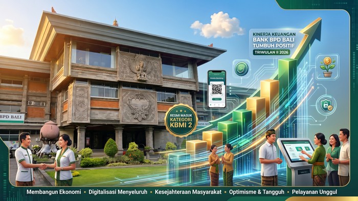 Raih Kinerja Positif Triwulan II, Bank BPD Bali Naik Kelas ke KBMI 2