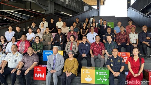 Rapat Koordinasi Konjen China Denpasar dengan para instansi terkait membahas keamanan bagi wisatawan asal China, Selasa (21/7/2026). (Rizki Setyo/detikBali)
