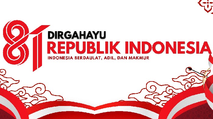 Spanduk HUT RI 2026