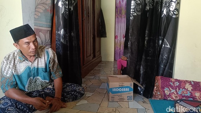 Suami korban begal di Probolinggo.