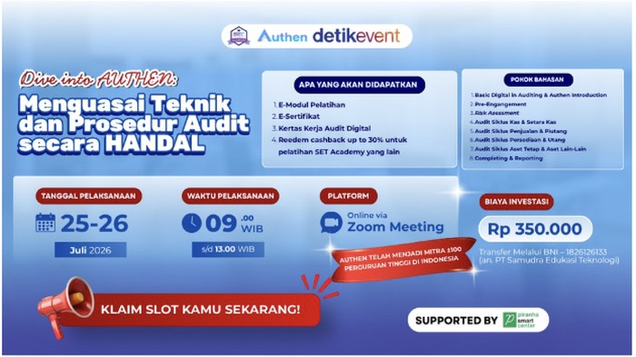 Teknik dan prosedur audit HANDAL