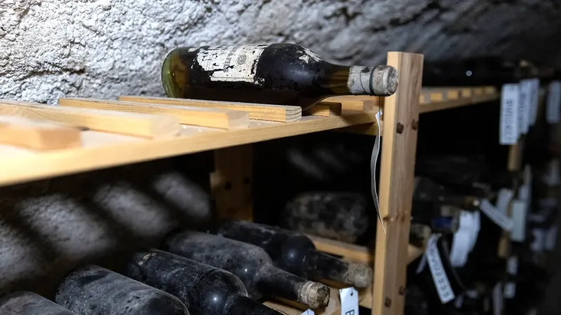 Wine 130 Tahun Selamat dari Perang dan Masih Tersimpan Rapi di Kastel Wine 130 Tahun Selamat dari Perang dan Masih Tersimpan Rapi di Kastel