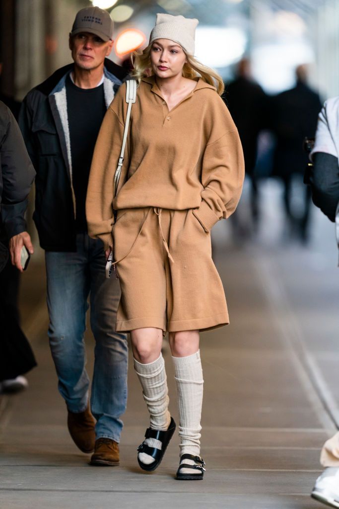 NEW YORK, NEW YORK - MARCH 21: Gigi Hadid is seen in Chelsea on March 21, 2022 in New York City. (Photo by Gotham/GC Images)