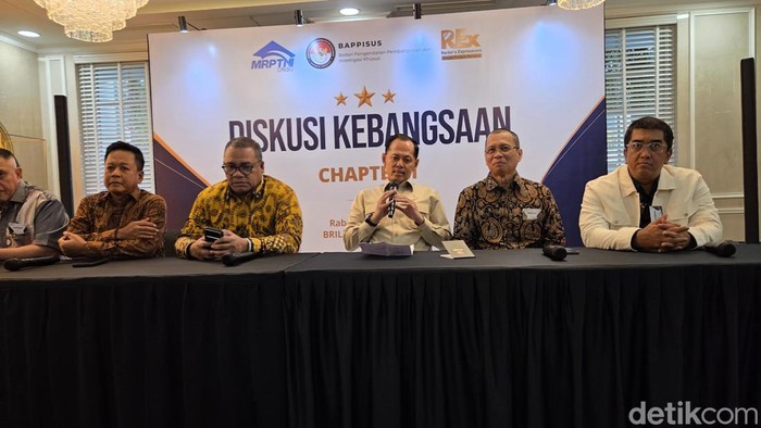 Bappisus dan MRPTNI menggelar diskusi dengan 20 universitas negeri, membahas lima isu strategis, (Taufiq/detikcom)