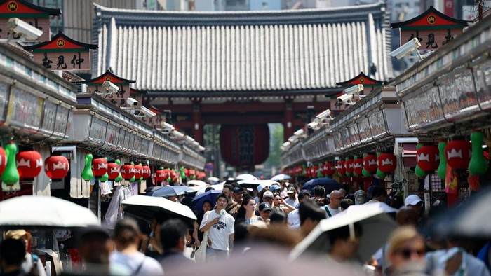 Cuaca panas ekstrem menyelimuti Jepang (REUTERS/Issei Kato)