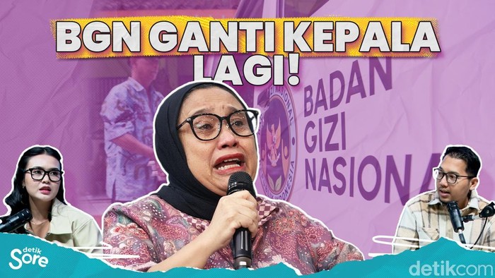 BGN Ganti Kepala Lagi!