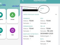 Cara Cek Desil di Aplikasi Cek Bansos Kemensos Pakai NIK KTP Lewat HP, Simak!
