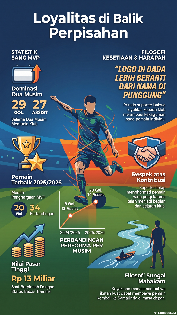 Infografis: 2 Filosofi Iringi Kepergian Peralta dari Segiri