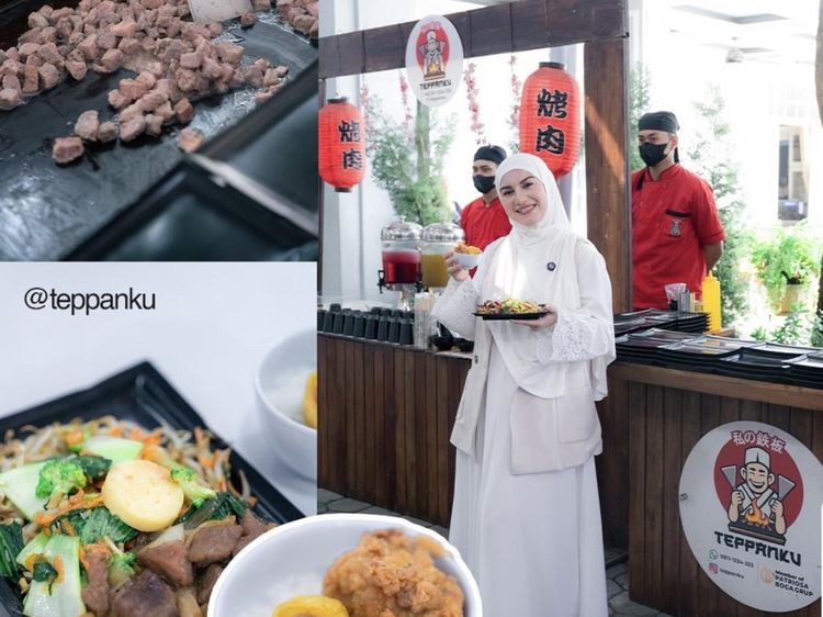 Irish Bella Tasyakuran Khitanan Air Rumi, Siapkan Teppanyaki hingga Popcorn
