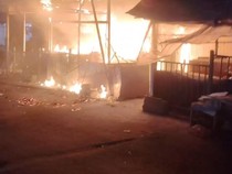 Kebakaran Ruko di Pasar Ciputat Padam, Diduga Akibat Korsleting