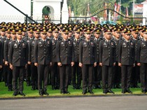 Momen Khidmat Pelantikan 1.177 Perwira TNI-Polri di Istana Merdeka