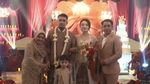 Senyum Adzam di Pernikahan Nathalie Holscher dengan Aripat