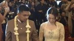 Senyum Adzam di Pernikahan Nathalie Holscher dengan Aripat