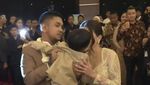 Senyum Adzam di Pernikahan Nathalie Holscher dengan Aripat