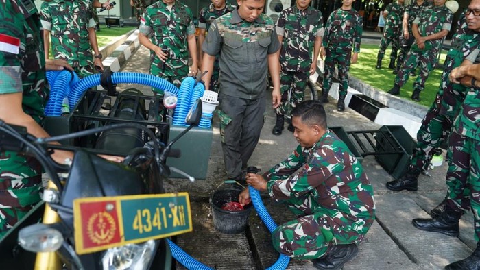 Pangdam Tanjungpura Punya Motor Pemadam Karhutla. (Pendam XII/Tpr)