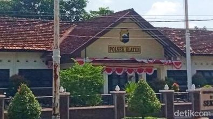 Markas Polsek Klaten Tengah, Klaten, Rabu (22/7/2026).
