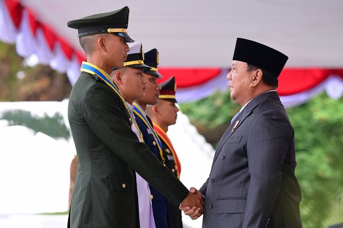 Penerima Adhi Makayasa TNI-Polri 2026 (dok. Muchlis Jr. -Biro Pers, Media, dan Informasi Sekretariat Presiden)